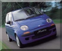 Informacje o samochodach Daewoo Matiz, Matiz wersja limitowana, Matiz VAN